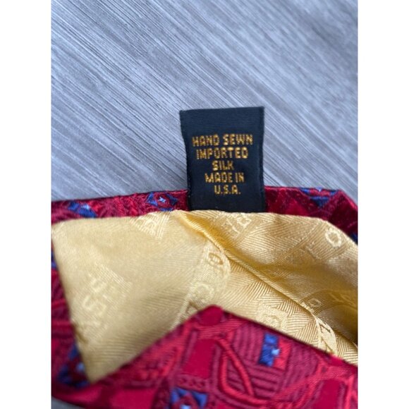 Robert Talbott Best Of Class Neck Tie Nordstrom Neck Tie 59” Geometric Squares - Picture 6 of 7